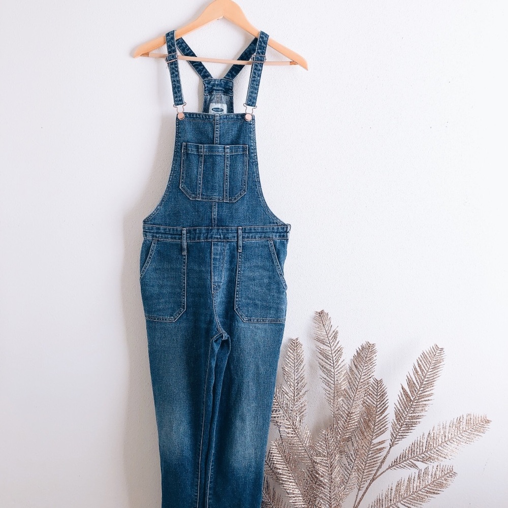Old Navy Blue Denim Women’s Overalls